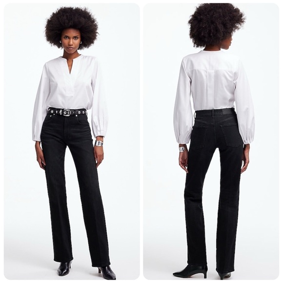 Madewell Relaxed Bootcut Jeans - Picture 1 of 10
